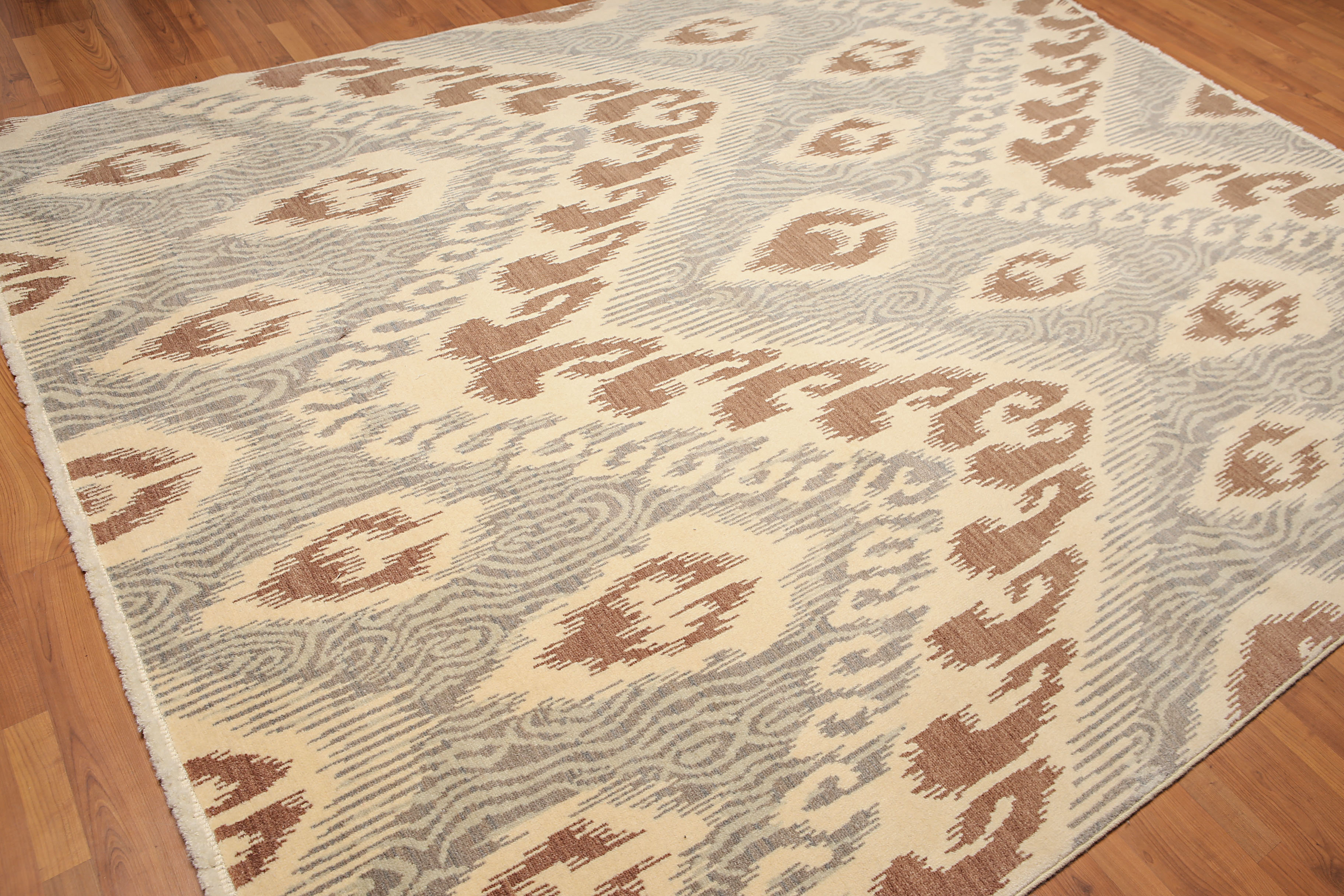One Of A Kind Highgate Hand Knotted 8 X 10 Wool Beige Area Rug One Of A Kind Highgate Hand Knotted 8 X 10 Wool Beige Area Rug