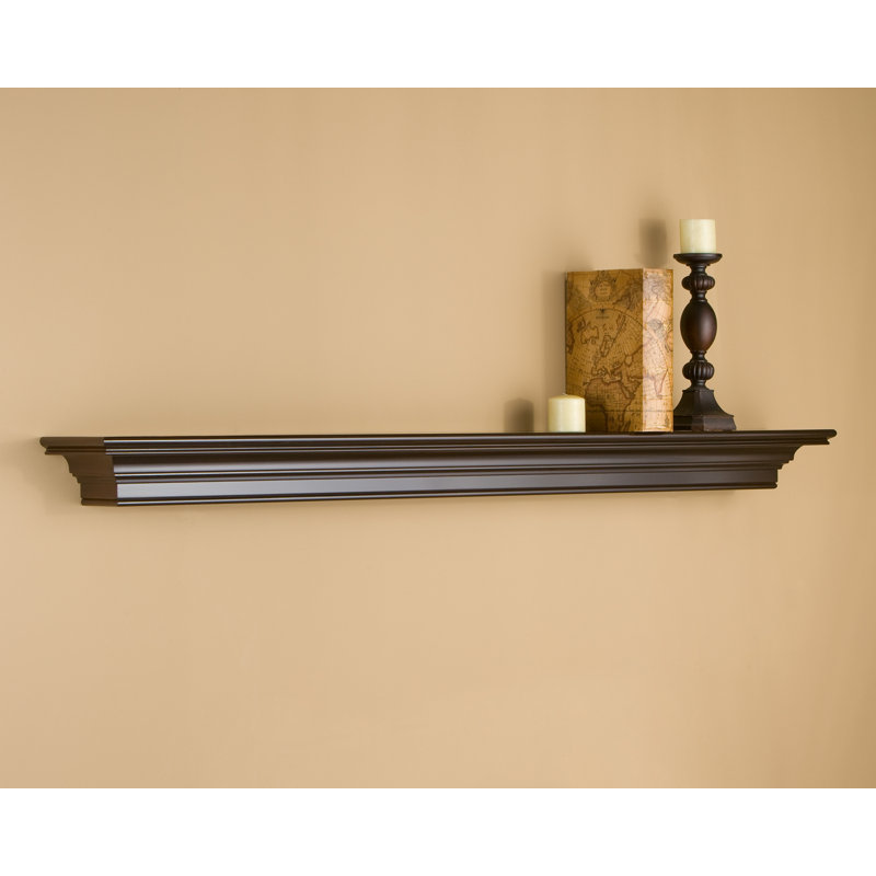 Charlton Home Stenson Wood Fireplace Mantel Shelf Wayfair