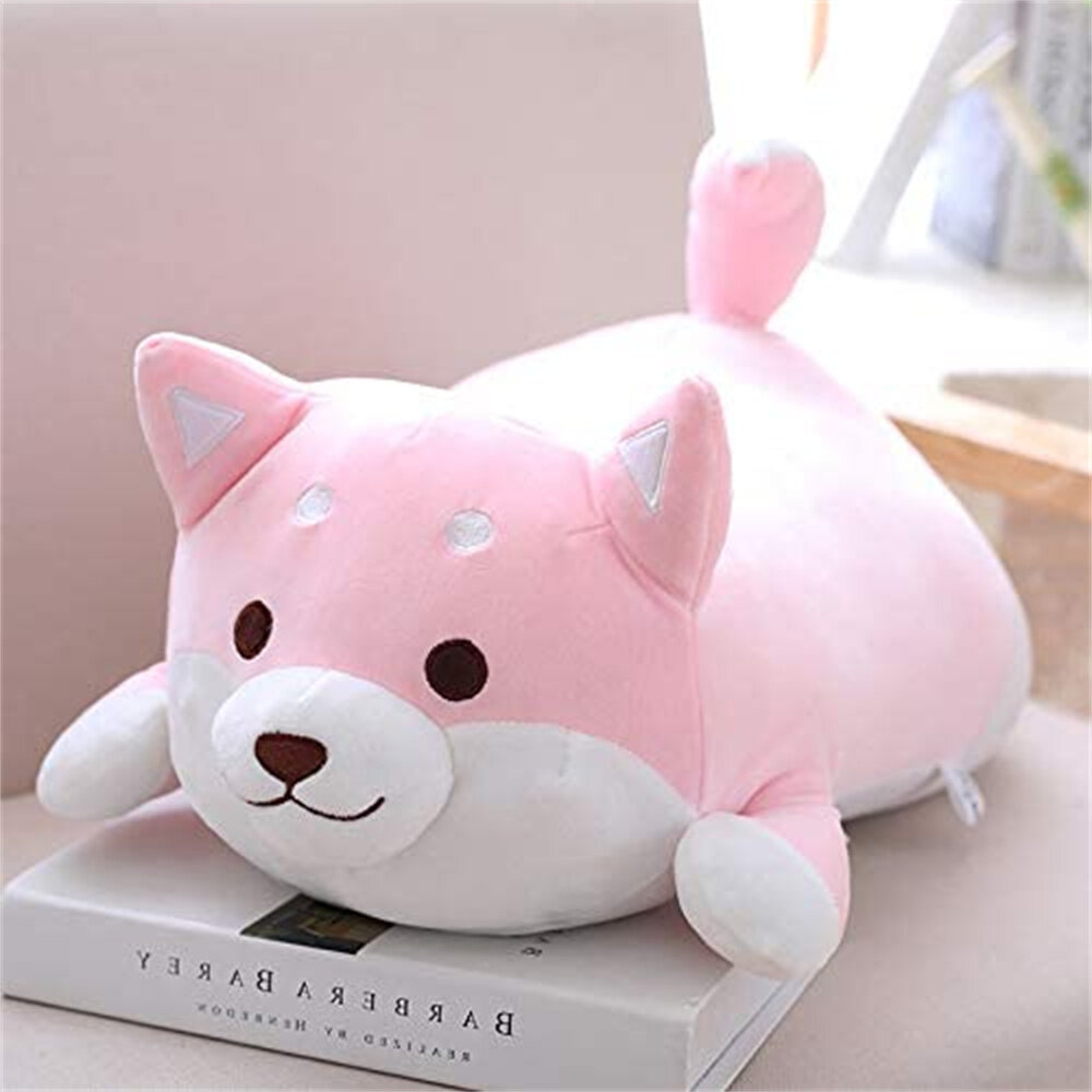 Dog Plush Square Soft Stuffed Animal Toy Doll Fat Kawaii Shiba Inu Puppy Kid toy 