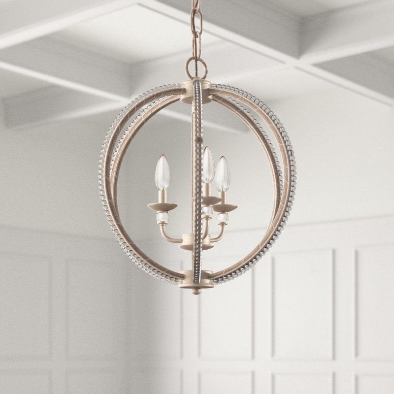Brooke 3 Light Candle Style Globe Pendant Reviews Joss Main