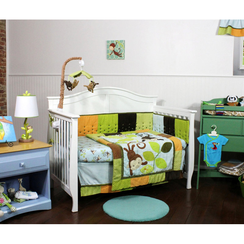 swinging crib bumper