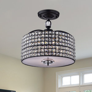 Anay 3-Light Semi Flush Mount