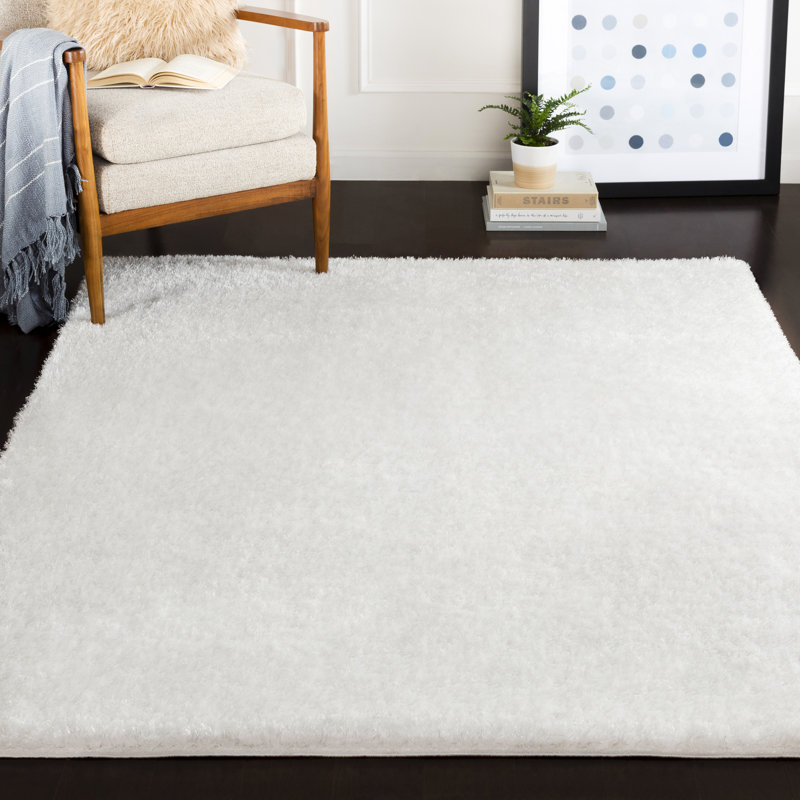 Wrought Studio Carlos Plush Ivory Area Rug Wayfair Carlos Plush Ivory Area Rug