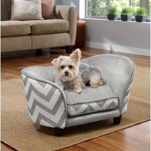 Chevron Snuggle Pet Bed