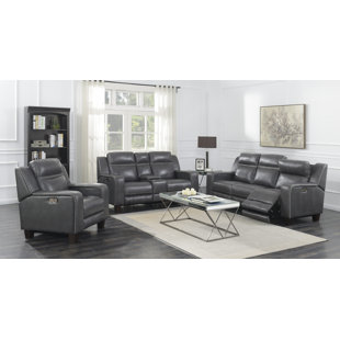 Novice 3 Piece Reclining Living Room Set by Brayden Studio Top Reviews