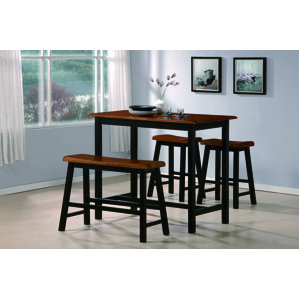 Opal 4 Piece Counter Height Dining Set by Red Ba..