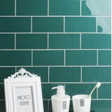 Teal Kitchen Tile Wayfair