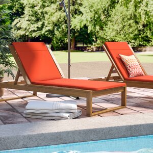 Outdoor Chaise Lounge Cushion (Set of 2)