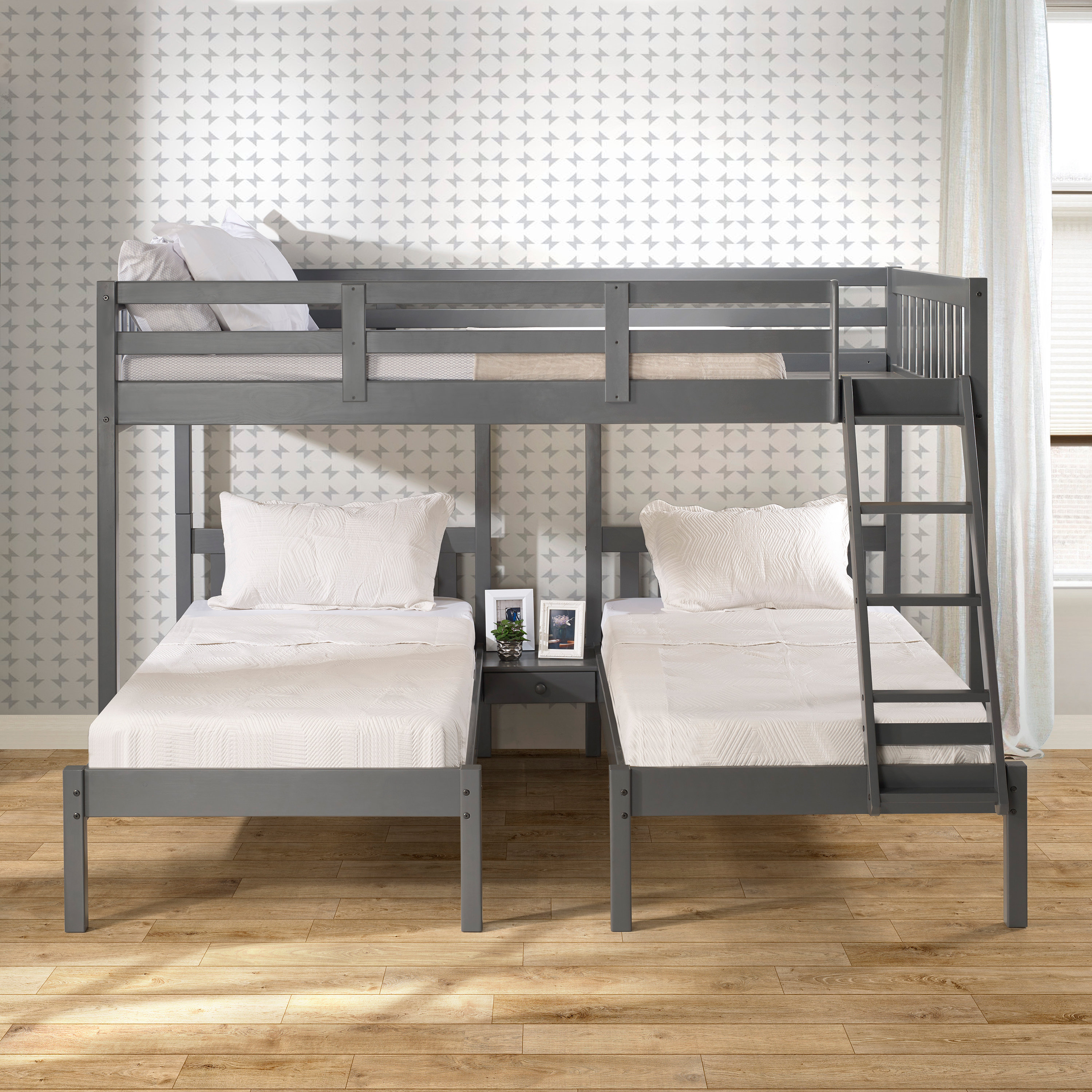 double twin loft bed