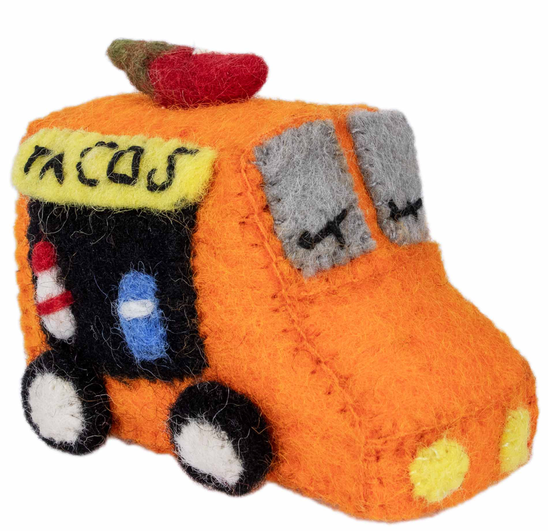 The Holiday Aisle Handmade Felt Taco Truck Hanging Figurine Ornament Wayfair