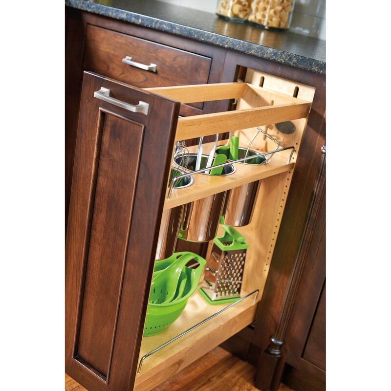 Rev A Shelf 8 Cabinet Utensil Organizer Pull Out Pantry Reviews