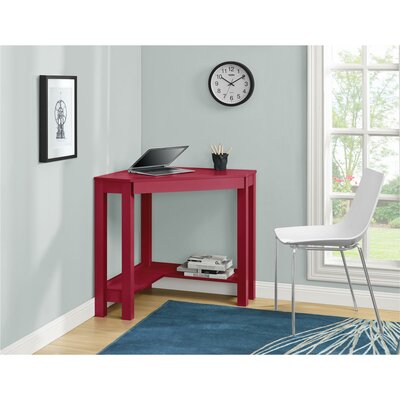 Winston Porter Aldo Corner Desk Color Red