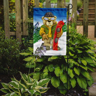 Linen Nutcracker Trio Decorative Garden Flag NEW! Weather resistant 