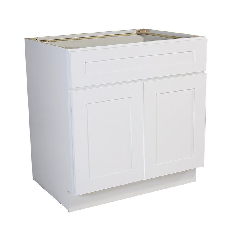 Design House Brookings 34 5 X 42 Sink Base Cabinet Wayfair Ca