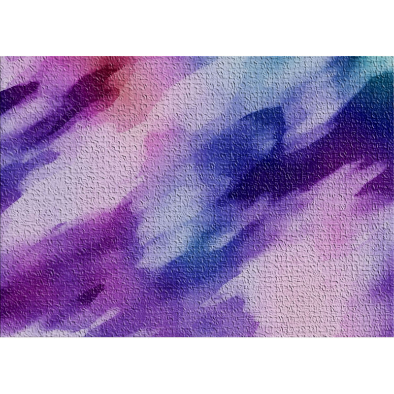 East Urban Home Watercolor Purple Area Rug Wayfair