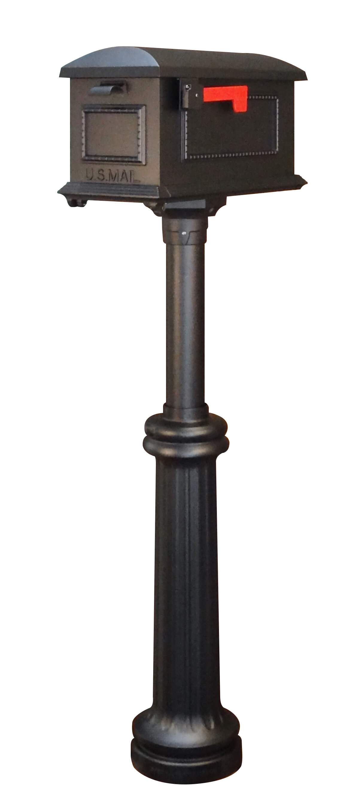 Special Lite Products Traditional Curbside Aluminum Post Mounted ...