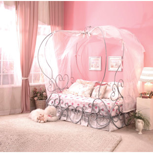Metal Cinderella Carriage Bed Wayfair Ketron Metal Full Bed