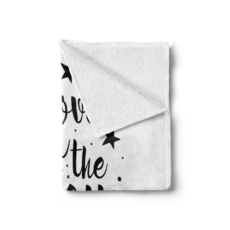 Blue Yellow Ambesonne Saying Soft Flannel Fleece Throw Blanket Cozy Plush for Indoor and Outdoor Use 60 x 80 Stars and Typography of I Love You to The Moon and Back with Circles Blue Yellow Ambesonne Saying Soft Flannel Fleece Throw Blanket Cozy Plush for Indoor and Outdoor Use 60 x 80 Stars and Typography of I Love You to The Moon and Back with Circles