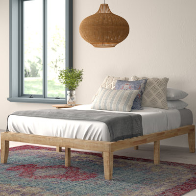 Jowita Wood Platform Bed Frame(incomplete) 
