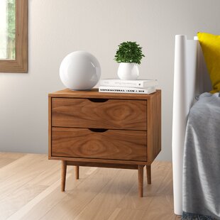 Modern Contemporary Nightstand Set Of 2 Allmodern