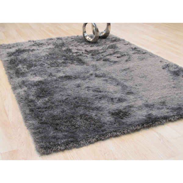 Latitude Run Pearman Handmade Gray Area Rug Reviews Wayfair