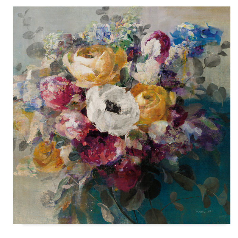 House Of Hampton Fall Bouquet Acrylic Painting Print On Wrapped