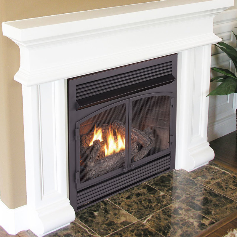 Duluth Forge Vent Free Recessed Natural Gas Propane Fireplace