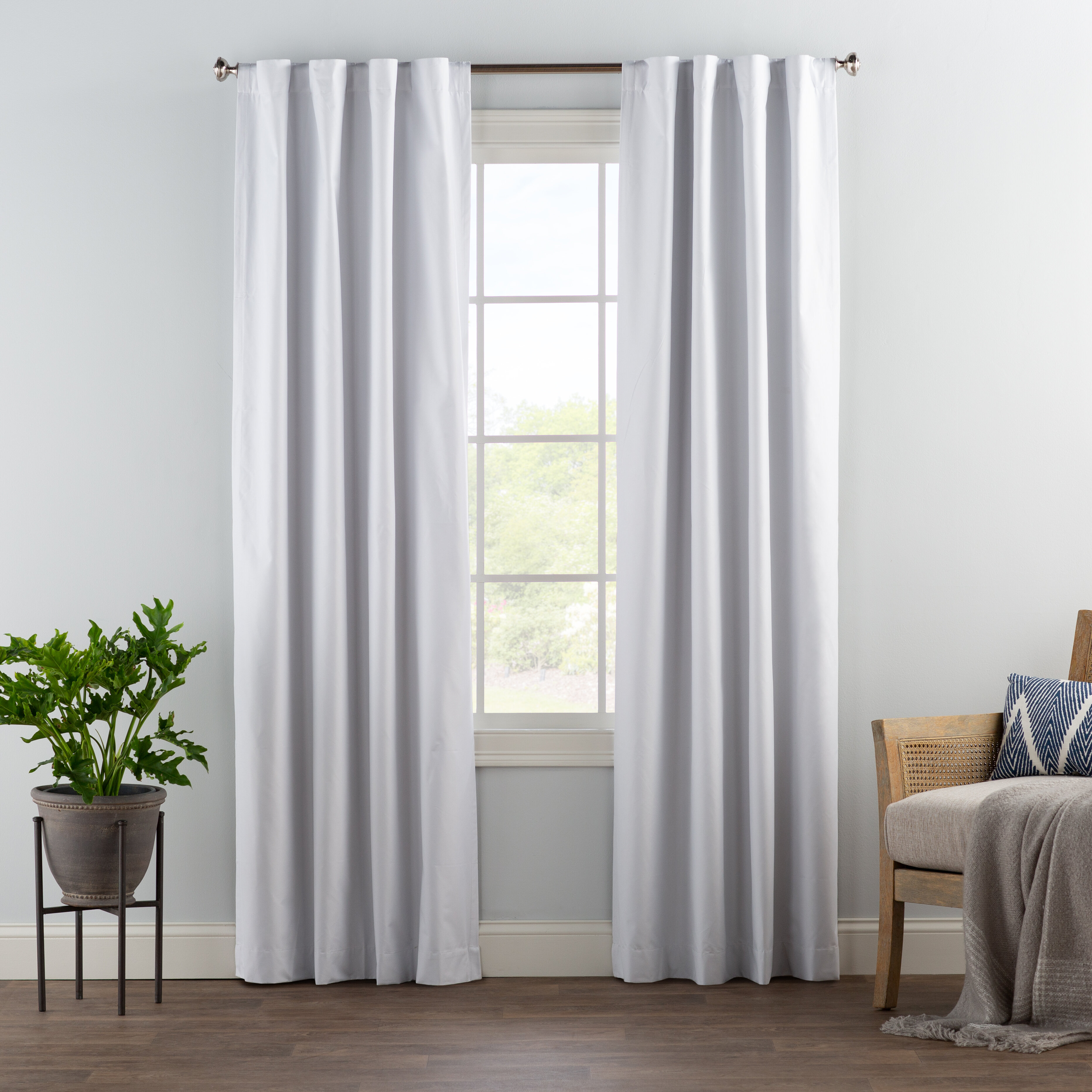 Wayfair Basics Solid Max Blackout Thermal Rod Pocket Single Curtain Panel Reviews Wayfair