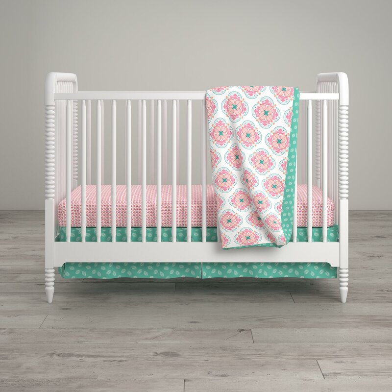 Little Seeds Ensemble De Literie Pour Lit De Bebe 4 Pieces Cora Et Commentaires Wayfair Ca