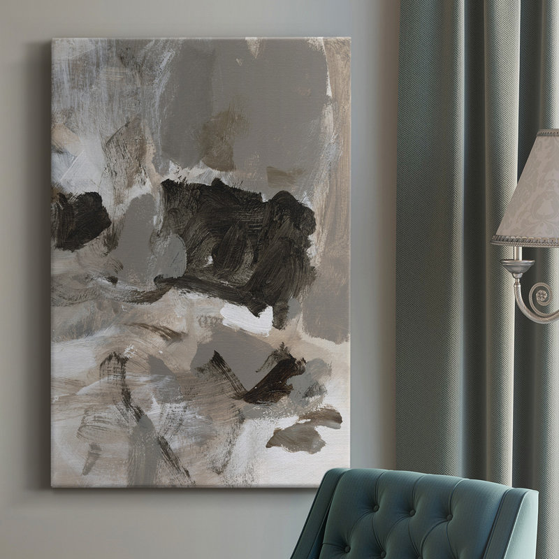 Mocha I - Wrapped Canvas Painting