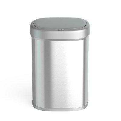 NineStars 21 Gallon Automatic Stainless Steel Motion Sensor Trash Can for Office, Kitchen, DZT-80-24