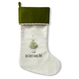 Oh Christmas Tree Stocking