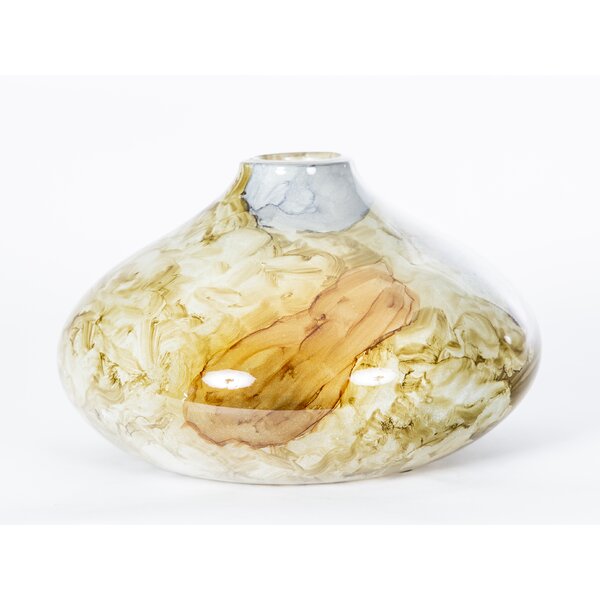 Online Designer Combined Living/Dining Abbey Hand Blown Glass Decorative Bowl