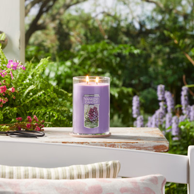 Lilac Blossoms Scented Tumbler Candle YANKEE CANDLE
