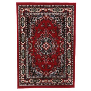 Lilly Claret Area Rug