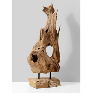 Teak Sculpture Wayfair