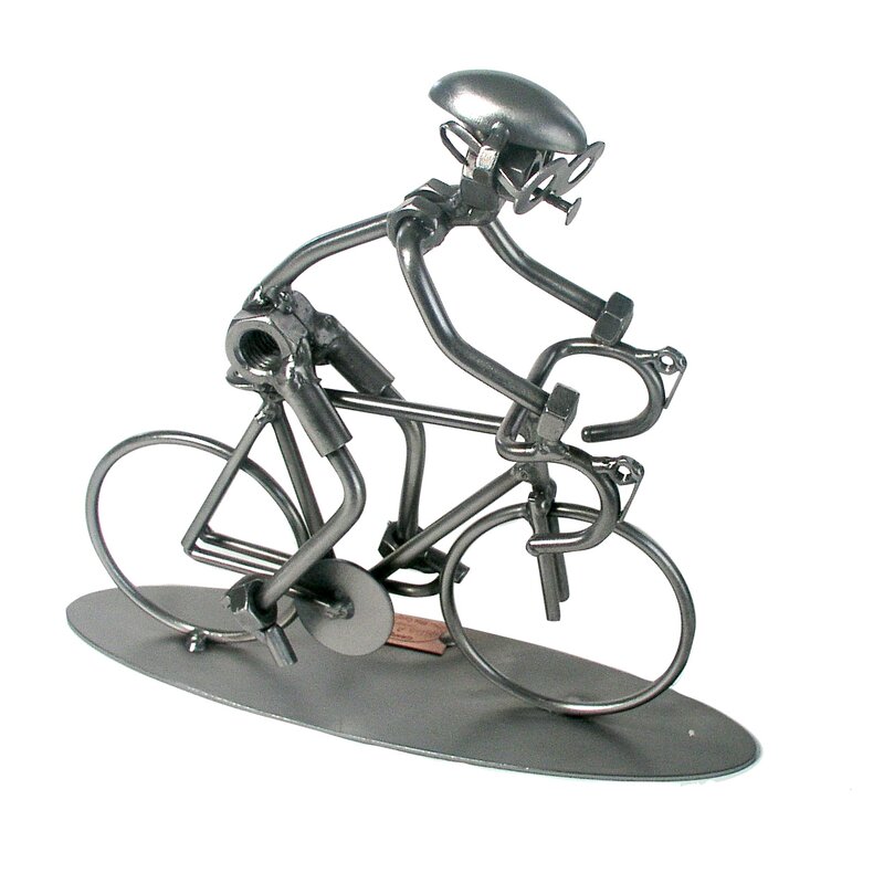 H & K SCULPTURES Bike Racing Sculpture | Wayfair