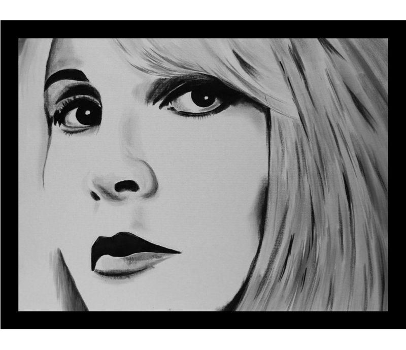 Buy Art For Less Stevie Nicks Framed Acrylic Painting Print On