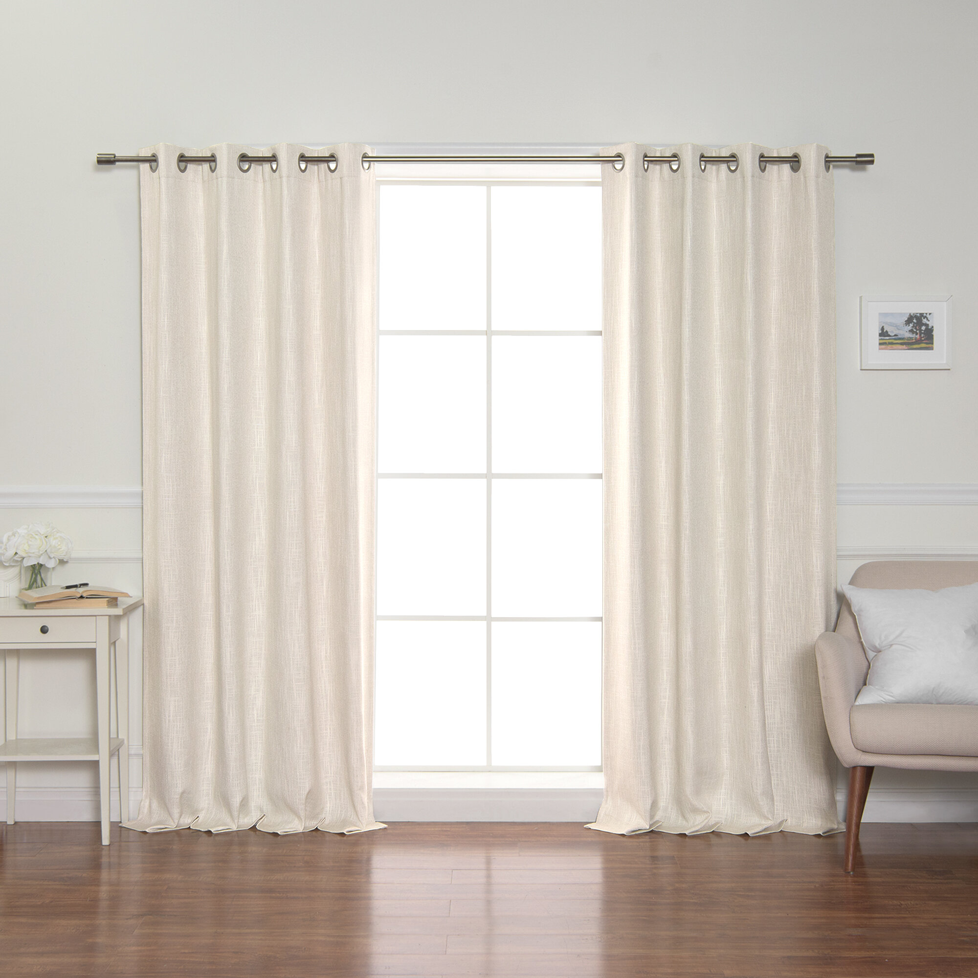 The Twillery Co Francesca Like Grommet Blackout Curtains Reviews Wayfair