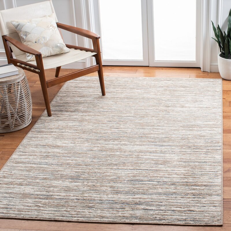 Sand & Stable Abstract Brown Area Rug & Reviews | Wayfair