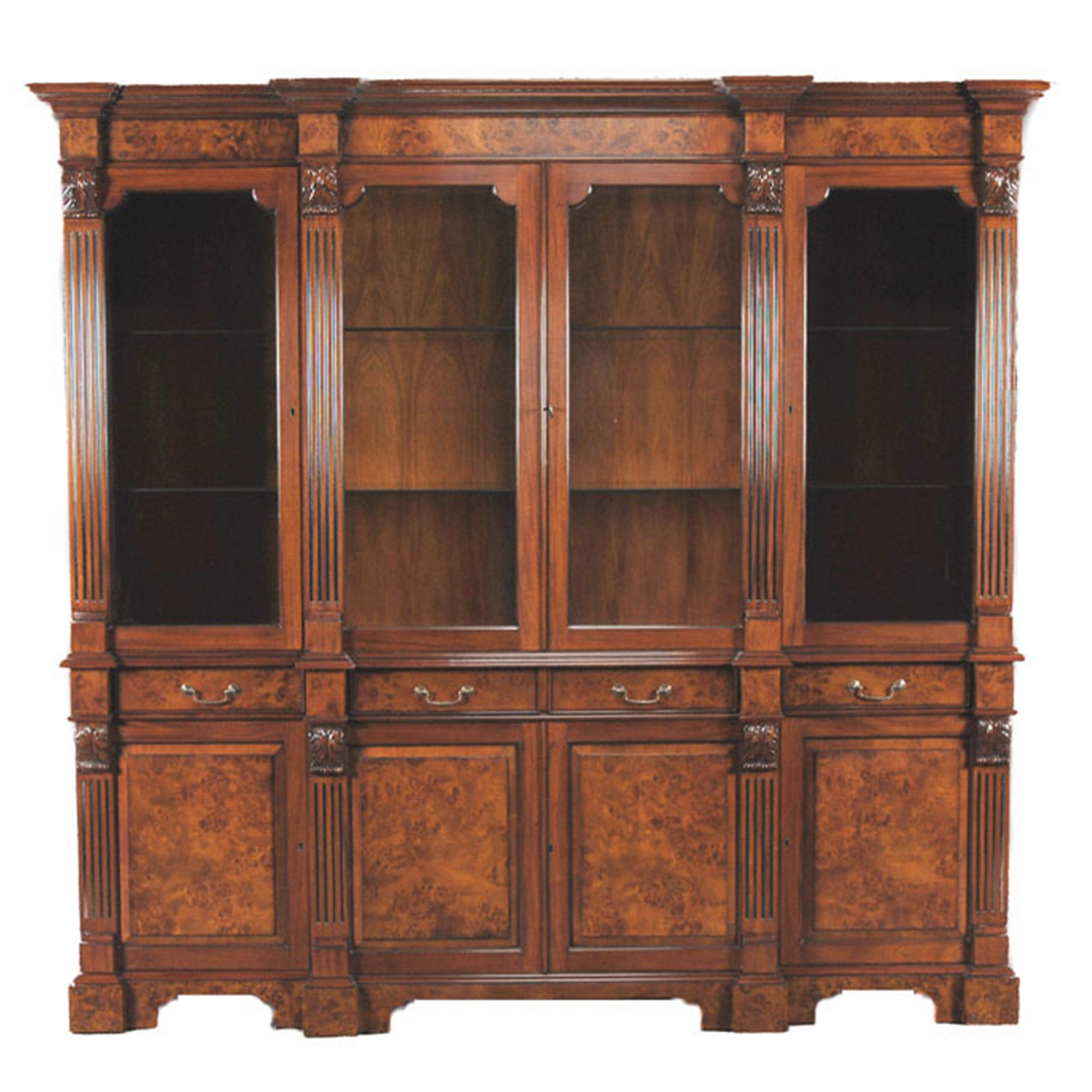 Niagara 89'' Wide Solid Wood China Cabinet | Wayfair