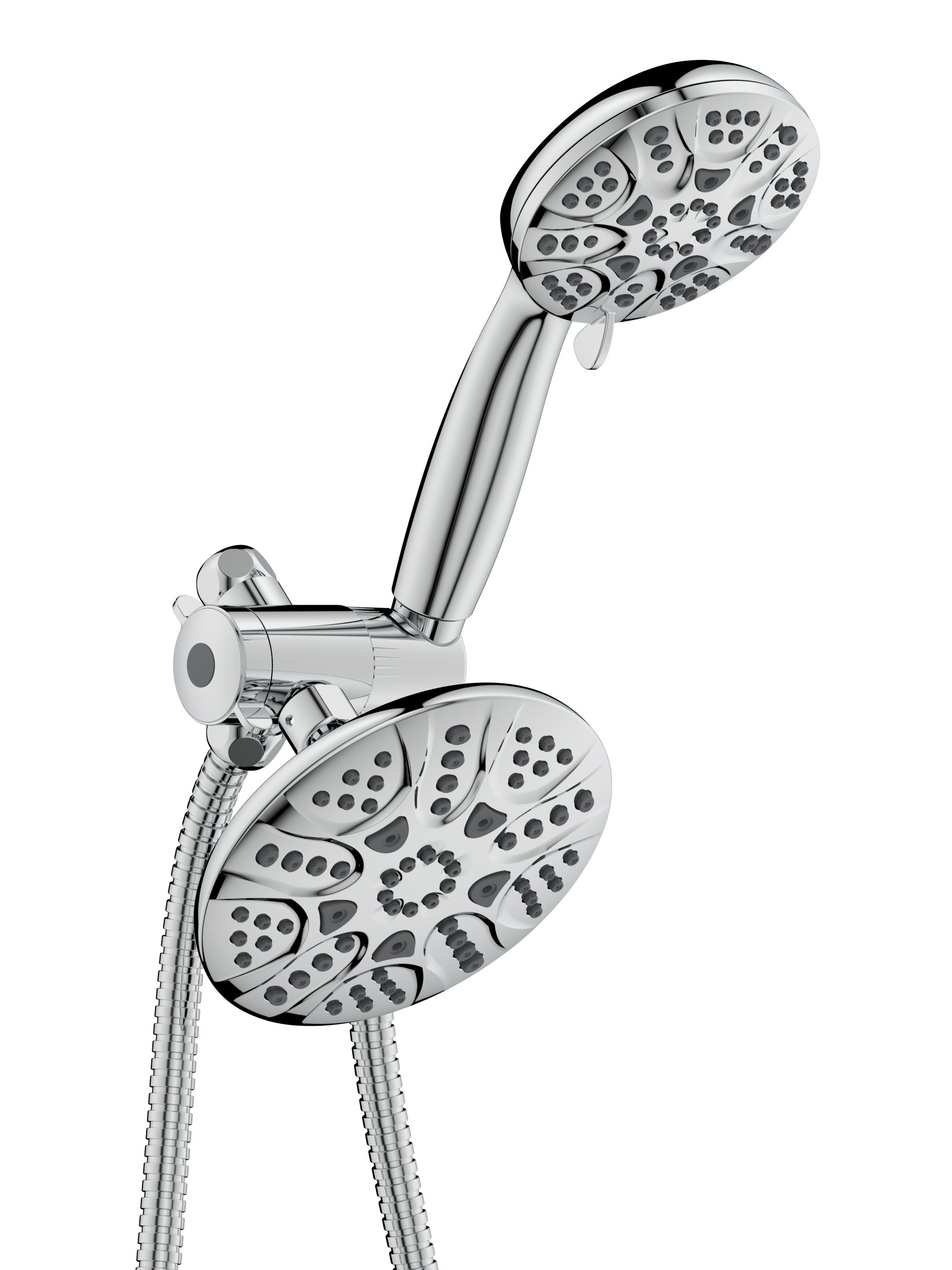 Ana Bath 6Inch Multi Function (with Pause Function) Dual Shower Head