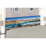 Landscape Queen Upholstered Panel Headboard by East Urban Home