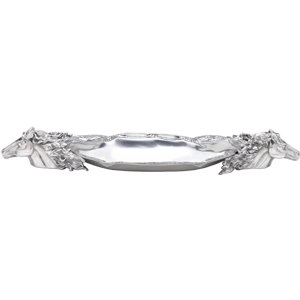 Equestrian Horse Centerpiece Serving Tray
