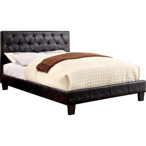 Clio Upholstered Platform Bed by Hokku Designs