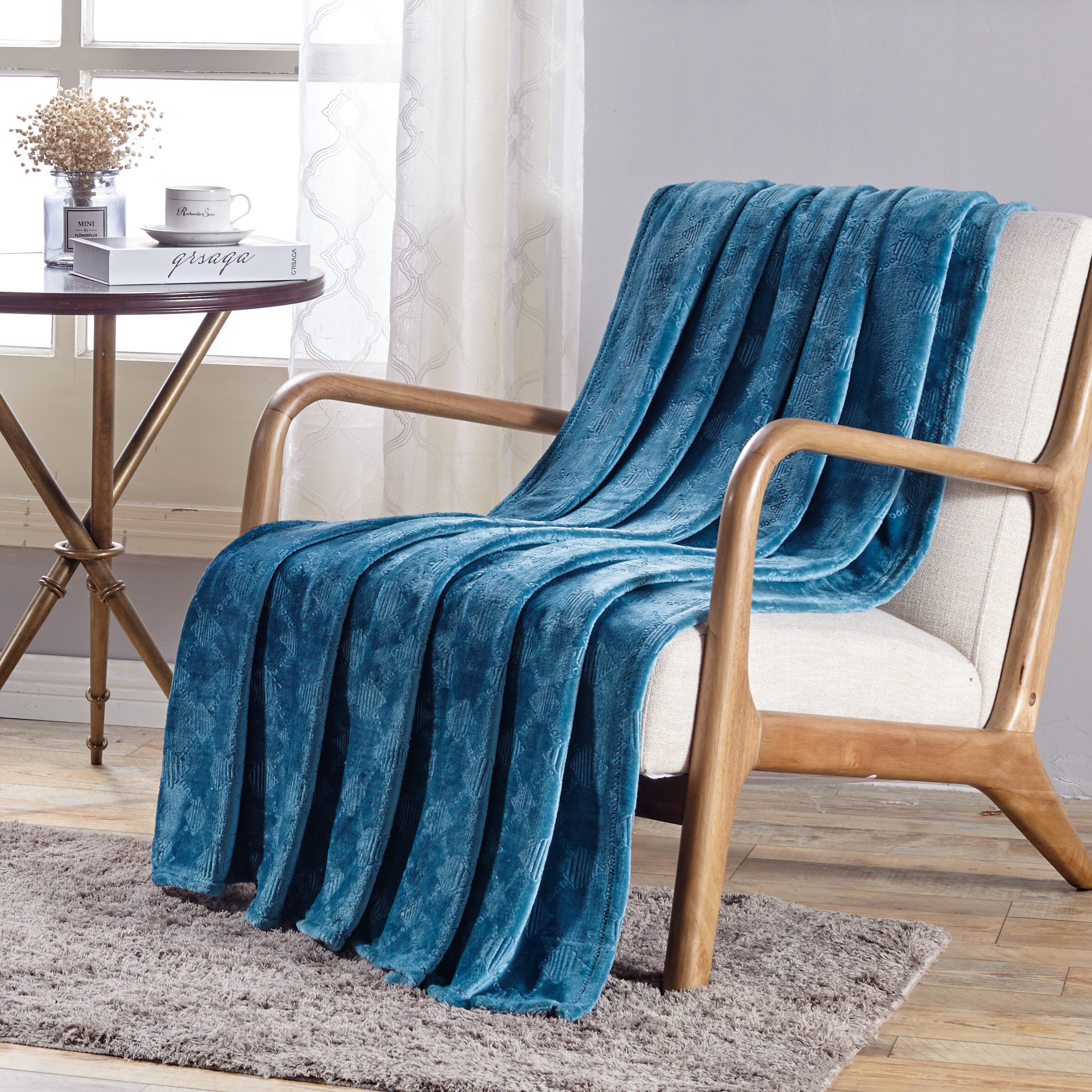 Everly Quinn Wrightsville Throw & Reviews | Wayfair