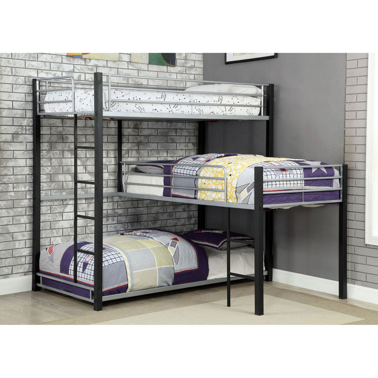 3 step bunk bed