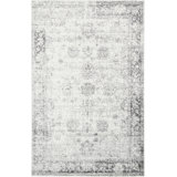 Brandt Floral Gray Area Rug