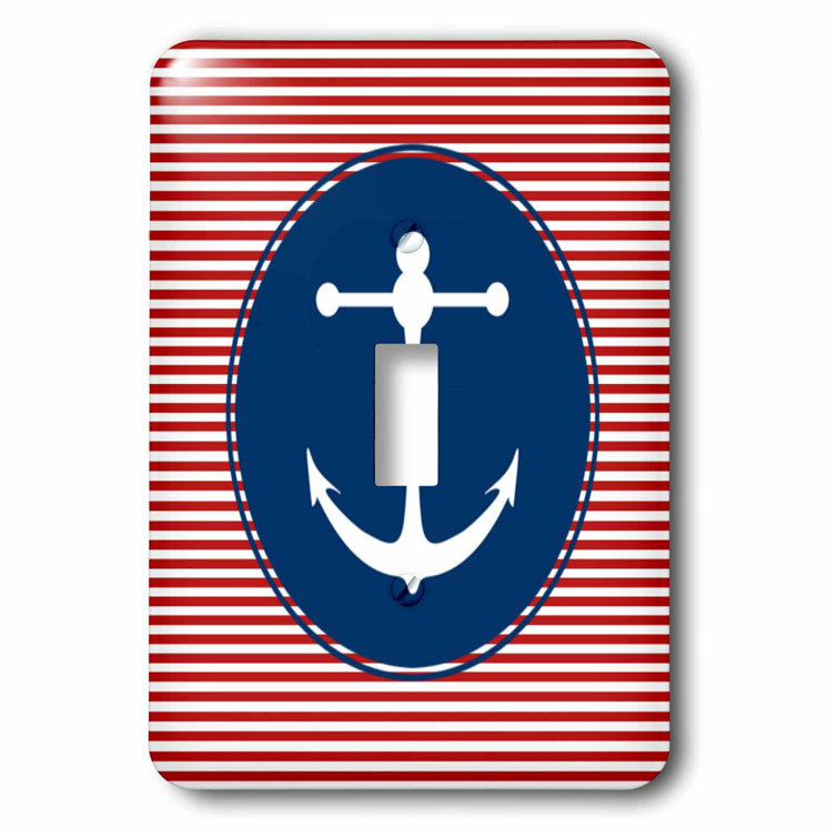 3dRose lsp_55600_2 Anchor Yacht Club Toggle Switch 3dRose lsp_55600_2 Anchor Yacht Club Toggle Switch