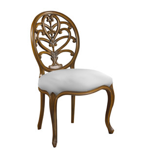 Leonetti Solid Wood Dining Chair by Astoria Grand Herry Up